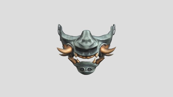 Dragon Skull Mask 3D Model