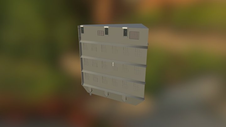 CornerBuilding1FIXED 3D Model