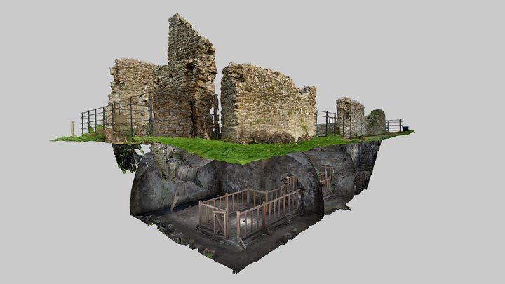 Blackfriars Barn And Cellar, Winchelsea 3D Model
