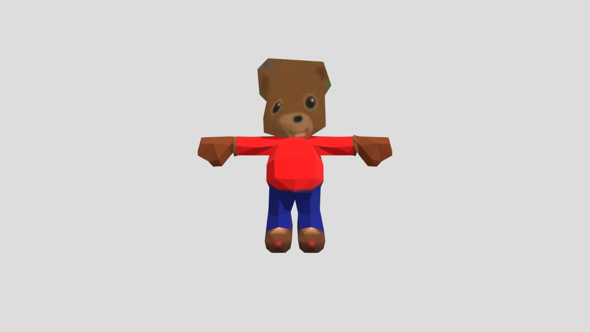 little brown bear rig - Download Free 3D model by Tung tung tung sahur ...