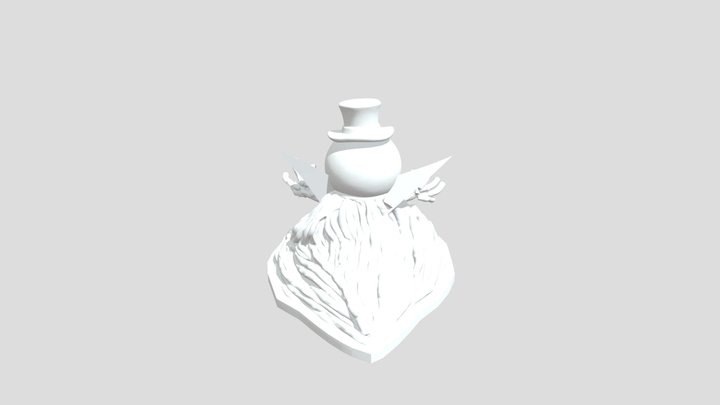 04snehuliak_strasidelny 3D Model