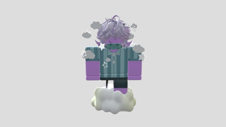 cloudy dream boxten cosplay roblox avatar 3D Model