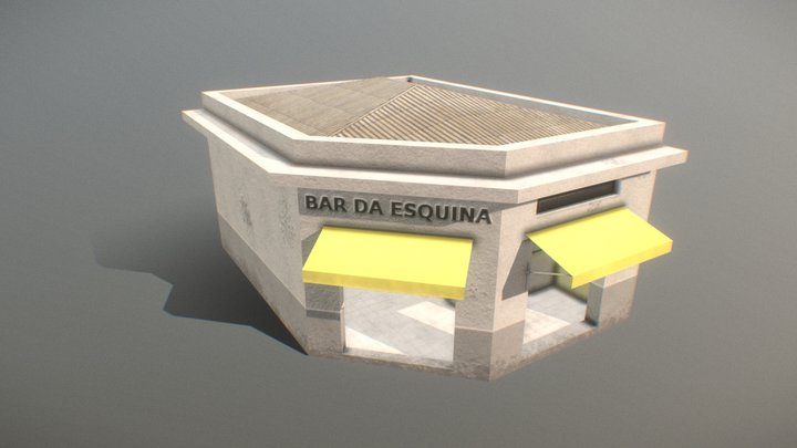 Brazilian Boteco 3D Model