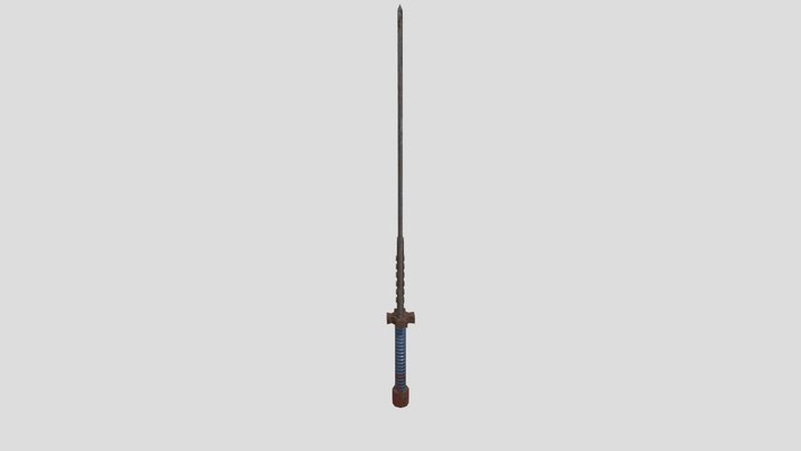 SalvagedCleaver 3D Model