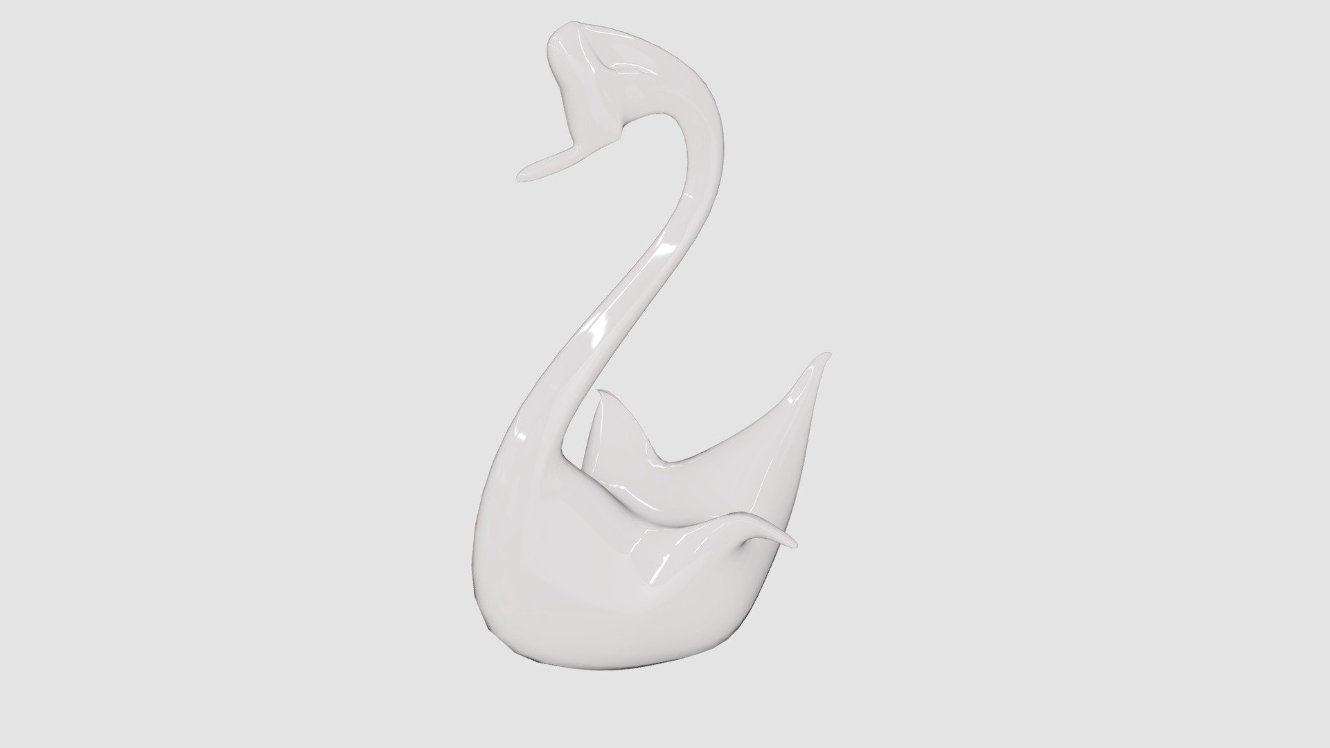 FAIZY-05 Crystal Swan Paper (Sketchfab)
