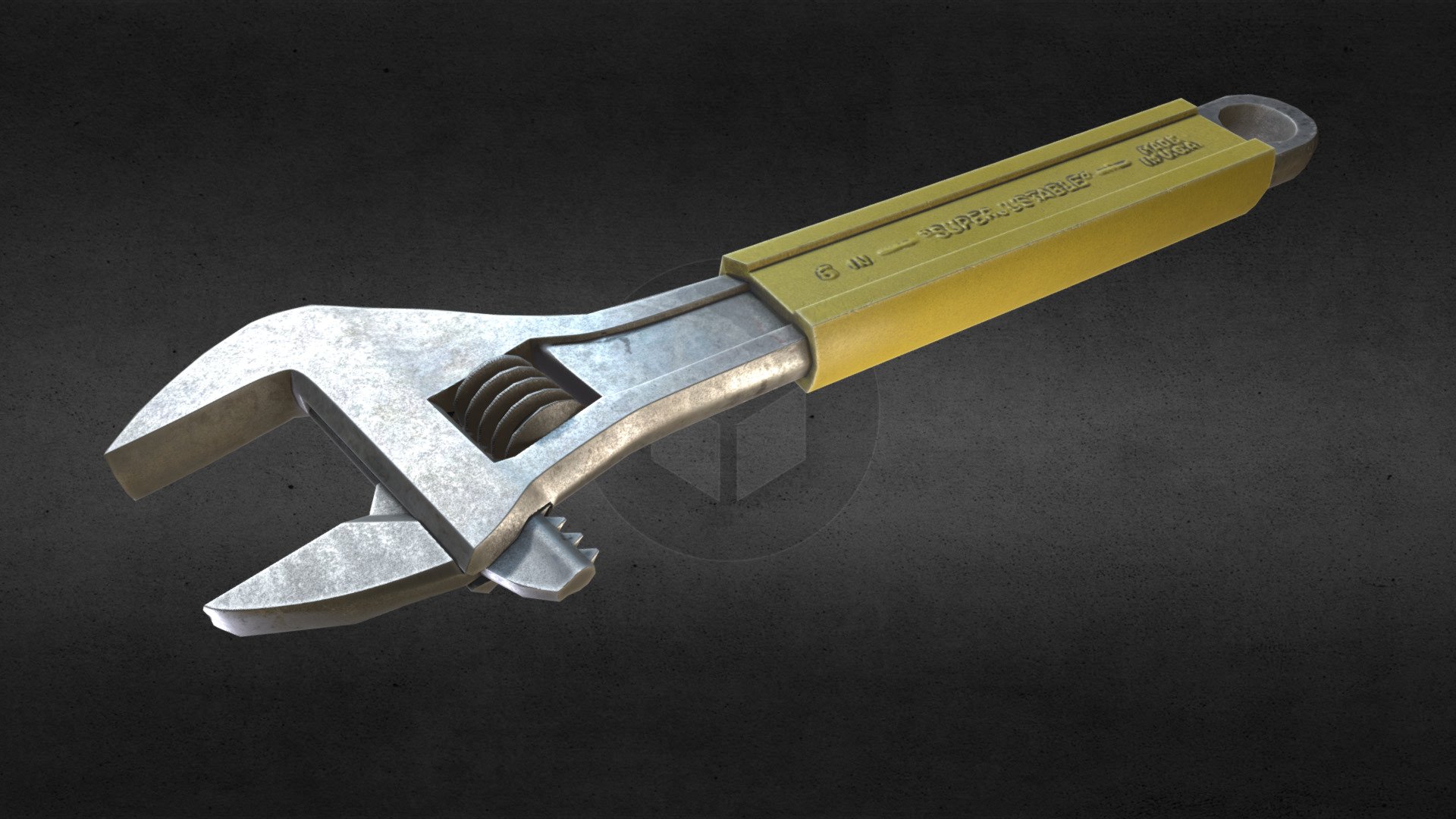 Spanner Download Free 3d Model By Sergeikritzien 5ae1d75 Sketchfab 