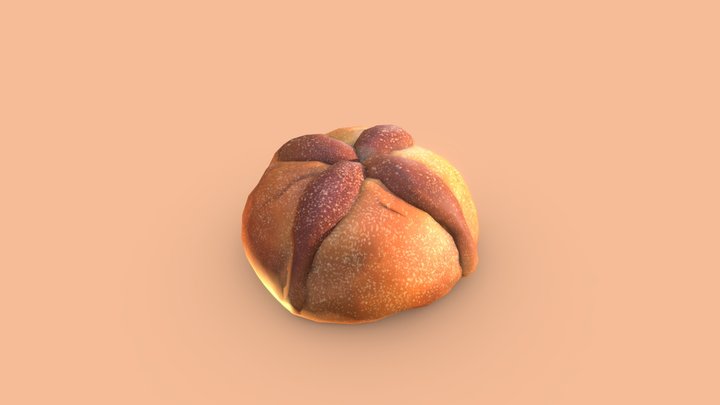Pan De Muerto 3D Model