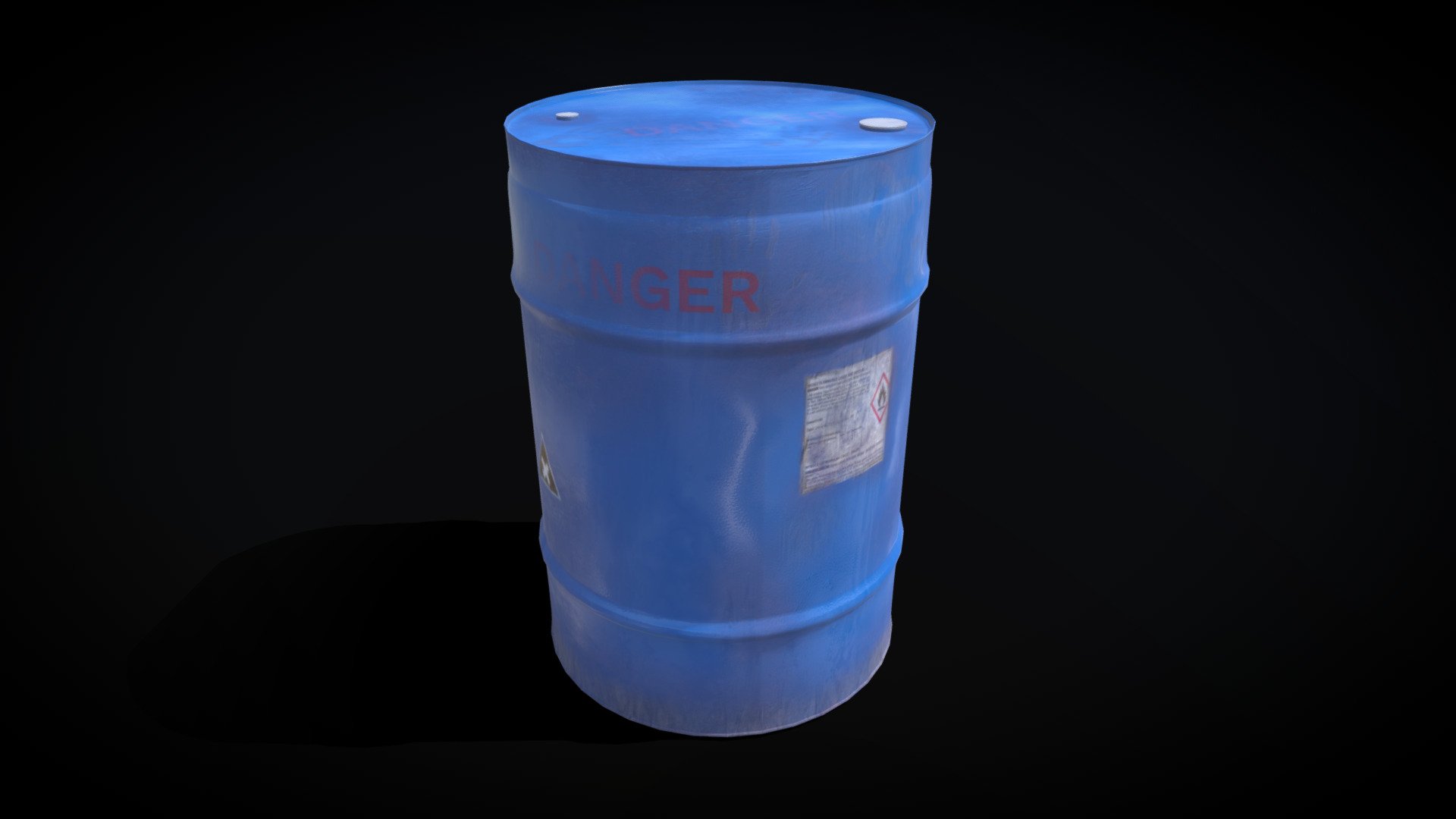barrel 200 liters of steel