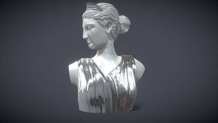 Greek statue 3D Model