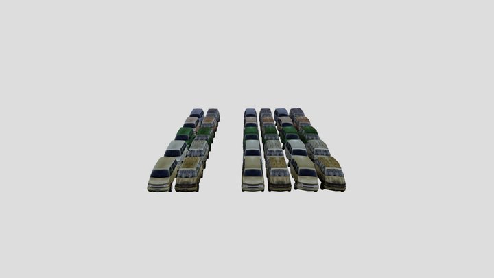Postal 2 minivans 3D Model