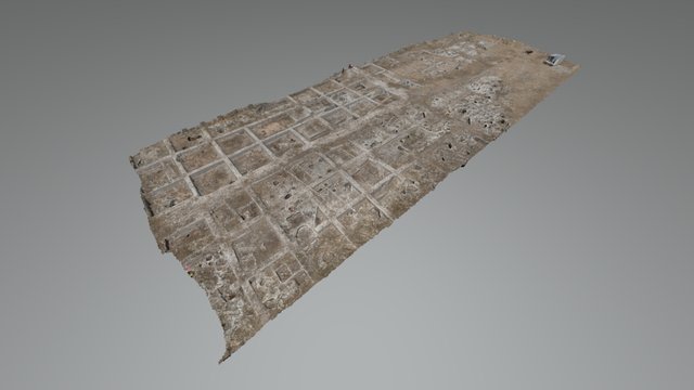 Yacimiento Arqueológico 3D Model