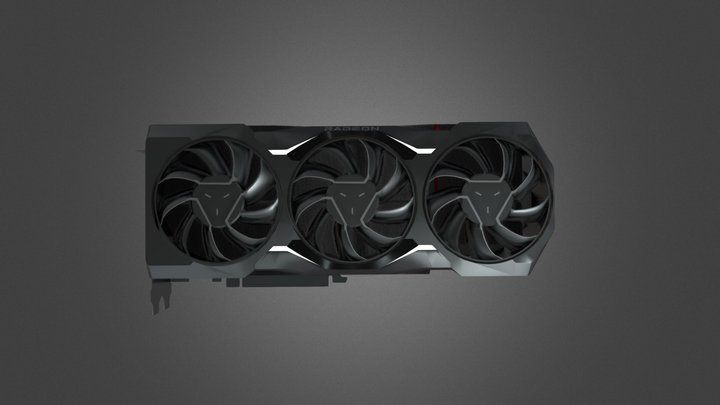Amd Radeon Rx 7900 Xtx 3D Model