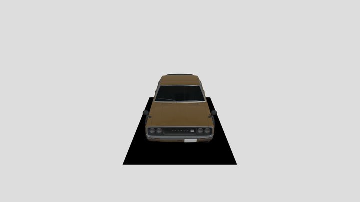 Car1 no interior high poly 3D Model