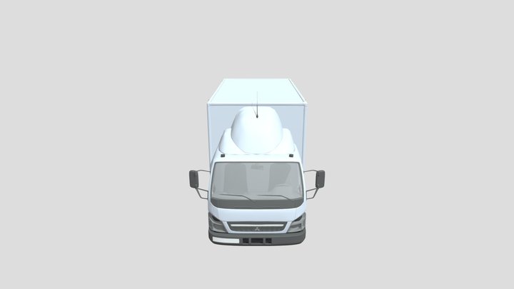 fuso truck 3D Model