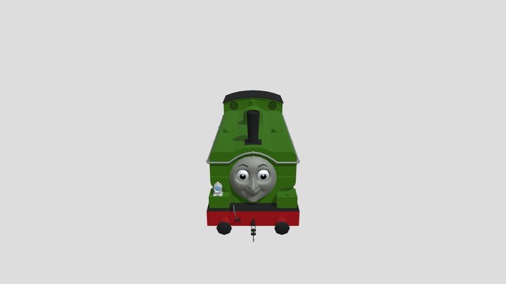 Duck The Great Western Engine 3D Model