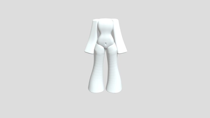 Roblox Body test for prisma 3D 3D Model