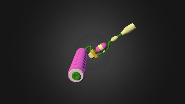 Splat Roller 3D Model