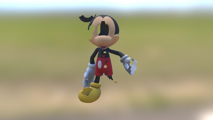 corpse mickey 3D Model