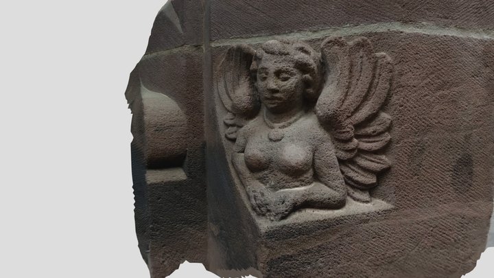 Rathausengel Freiburg Low-Res 3D Model
