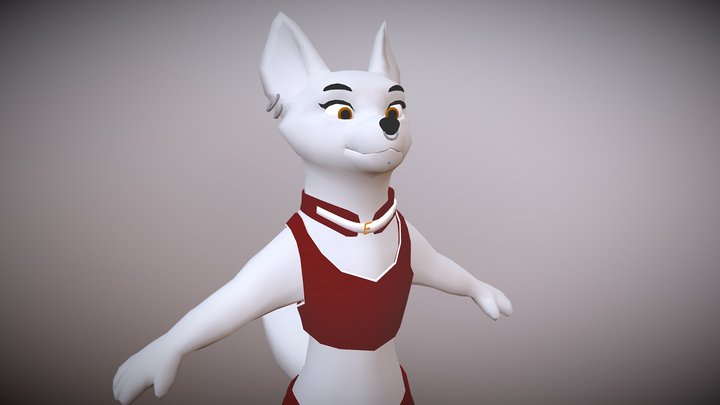 Fox2 3D Model