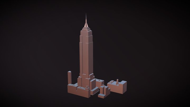 Empire State Building 3D Model