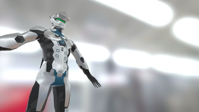 Genji - Textured 3D Model