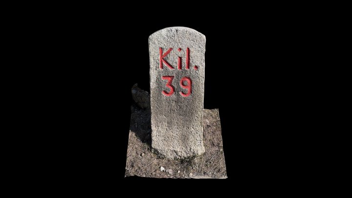 Milestone Furkapass Km 39 von Altdorf – Modelo 3D gratuito STL