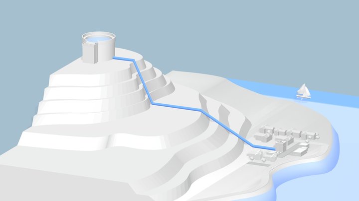 Scenario gioco – Ambiente 3D 3D Model