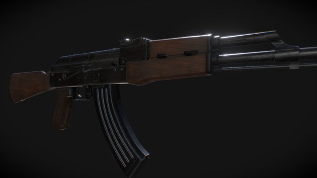 AK47 3D Model