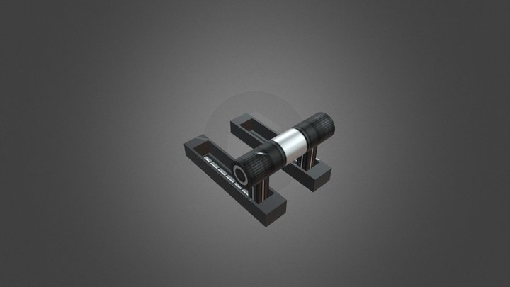 Lever Sci-fi 3D Model