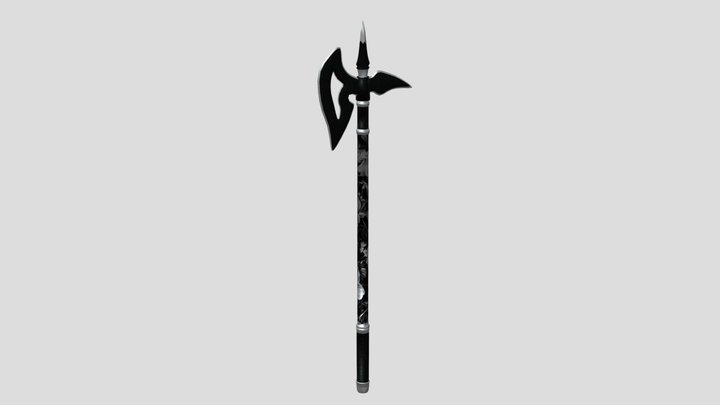 Flower Halberd – Kostenloses 3D-Modell STL