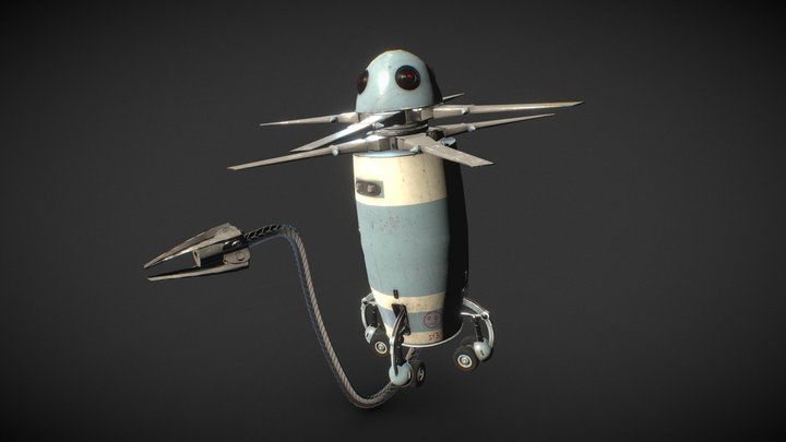 Atomic heart robot 3D Model