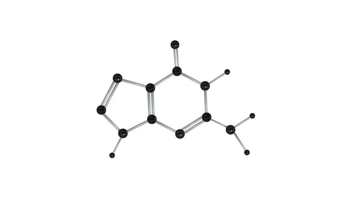 Guanine  (C5H5N5O) 3D Model