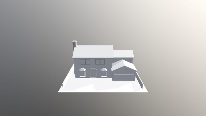 The Simpsons House 3D Model
