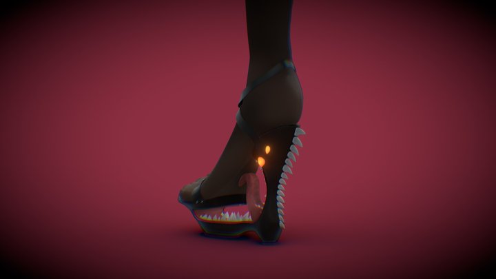 Monster Heels 3D Model