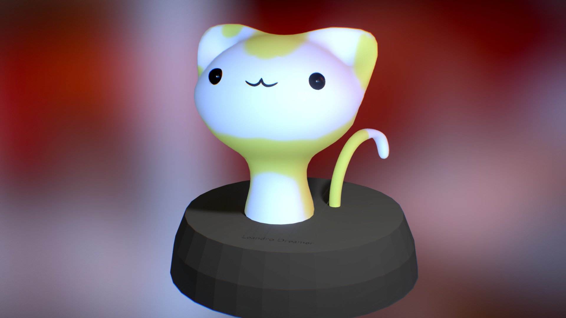 Cat Cute - Download Free 3D model by leandrodreamer ...