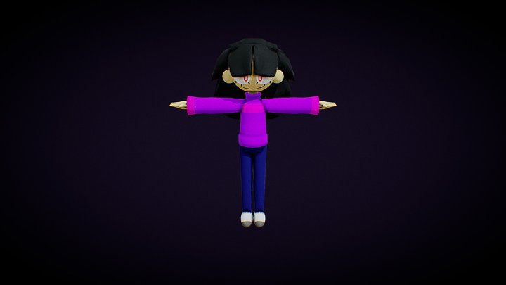 Sarah 3D Model