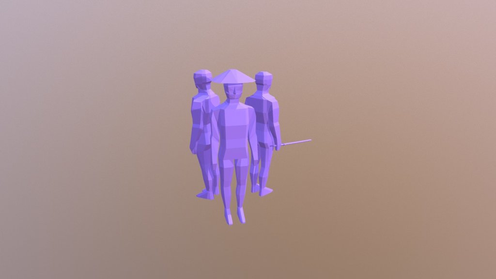 3men - 3D model by underhut [5af45ad] - Sketchfab