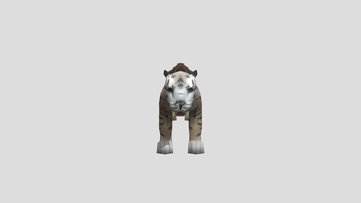Smilodon – Modello 3D gratuito STL