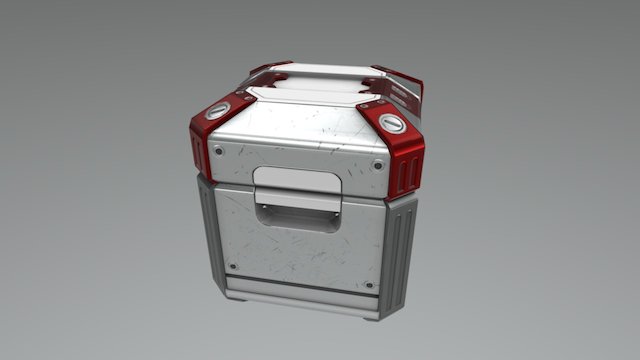 Space Crate - Mark Pywell 3D Model