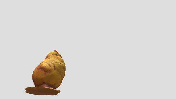 Påskkycking 3D Model
