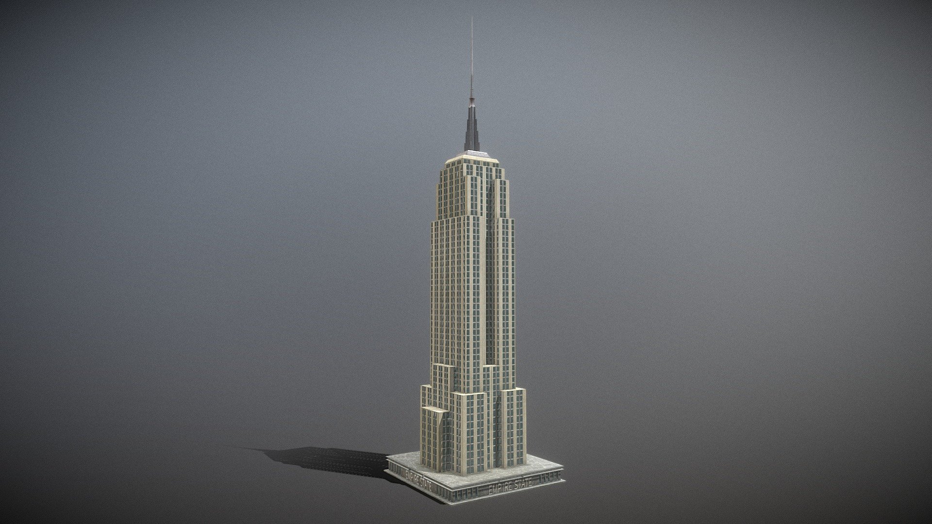 Empire State Building - Buy Royalty Free 3D model by Zhang Shangbin