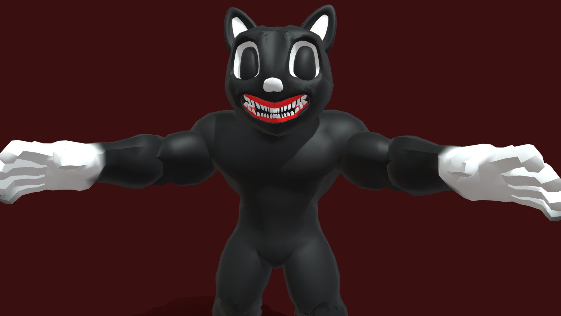 Hulk Cartoon Cat