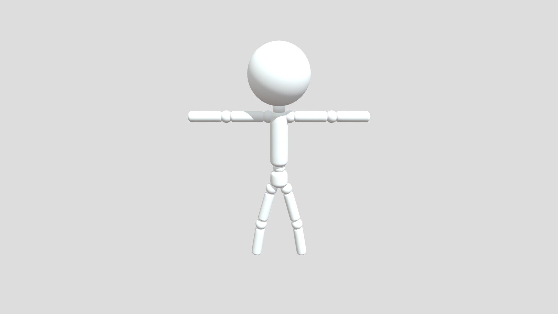 ArtStation - 3d Rigged StickMan