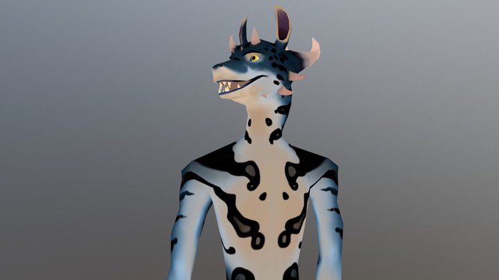 Draco Blue 3D Model