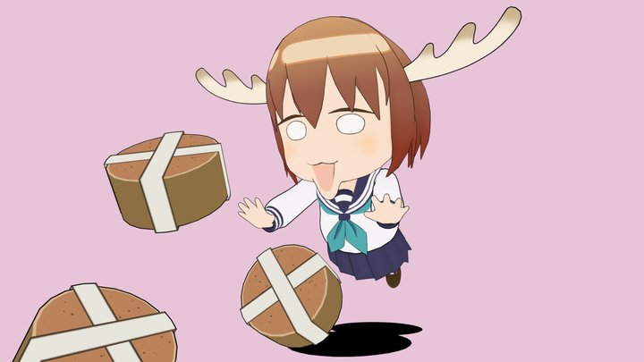 Shikanoko Nokonoko Koshitantan 3D Model