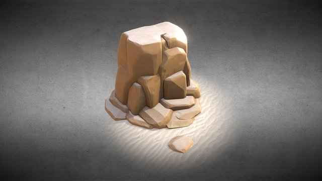 Desert Tile 3D Model