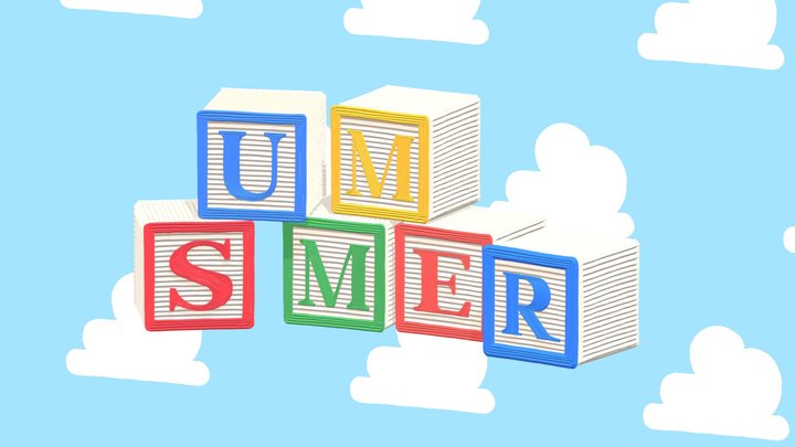 Summer in Blocks 🌞🌊 3D Model