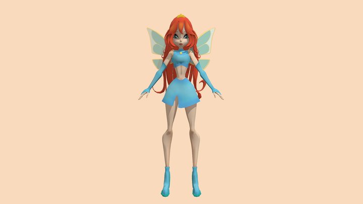 Winxclub 3D models - Sketchfab