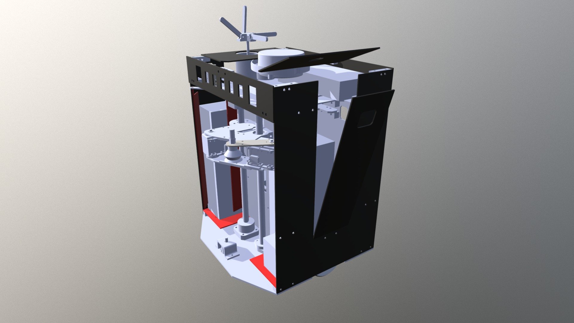 Eurobot 2016 - Big Robot — Sketchfab embed 3D viewer